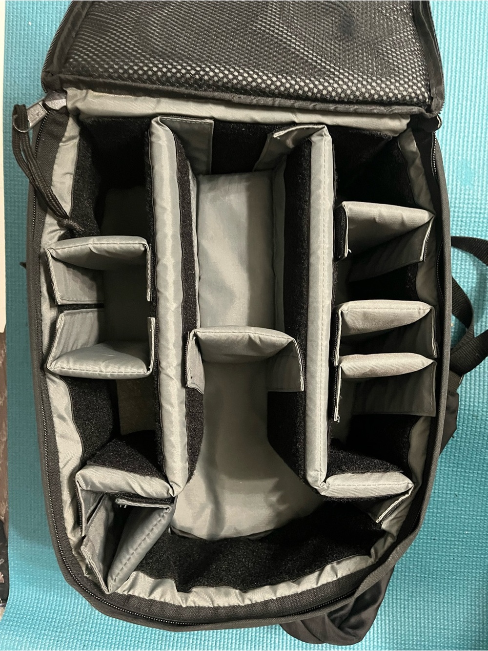 Camera backpack Backpack with Leather Patch - Picture 7 of 8